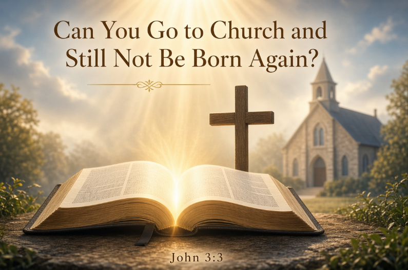 Church and Still Not Be Born Again